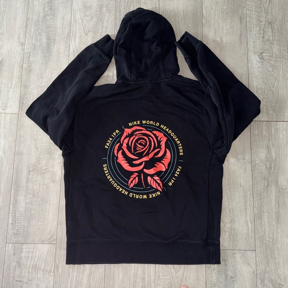 Nike Other - Nike Men's Black Pullover Hoodie Medium
